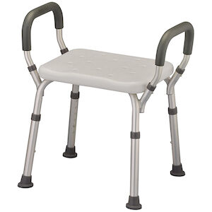 Bath Seat with Arms (9016) Without Back, Weight Capacity: 300 lbs.